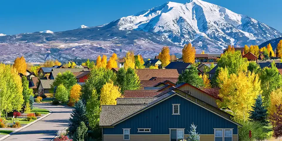 Superior CO HOA Company - Residential Area Autumn