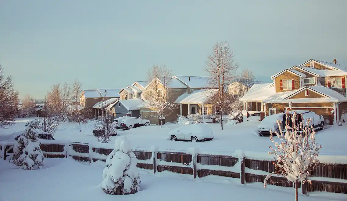 Erie CO Community Management Company - Snow Covered Houses